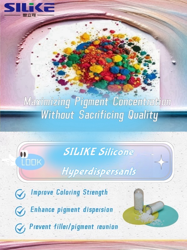 SILIKE Silicone Hyperdispersants –  Effective Pigment Distribution Solution